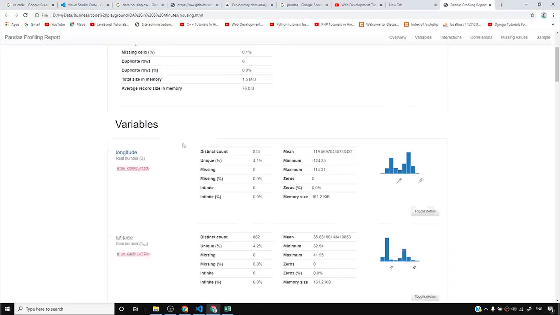 'Video thumbnail for Generate Data Science_Data Analysis Report of your DataSet in 5 Minutes'