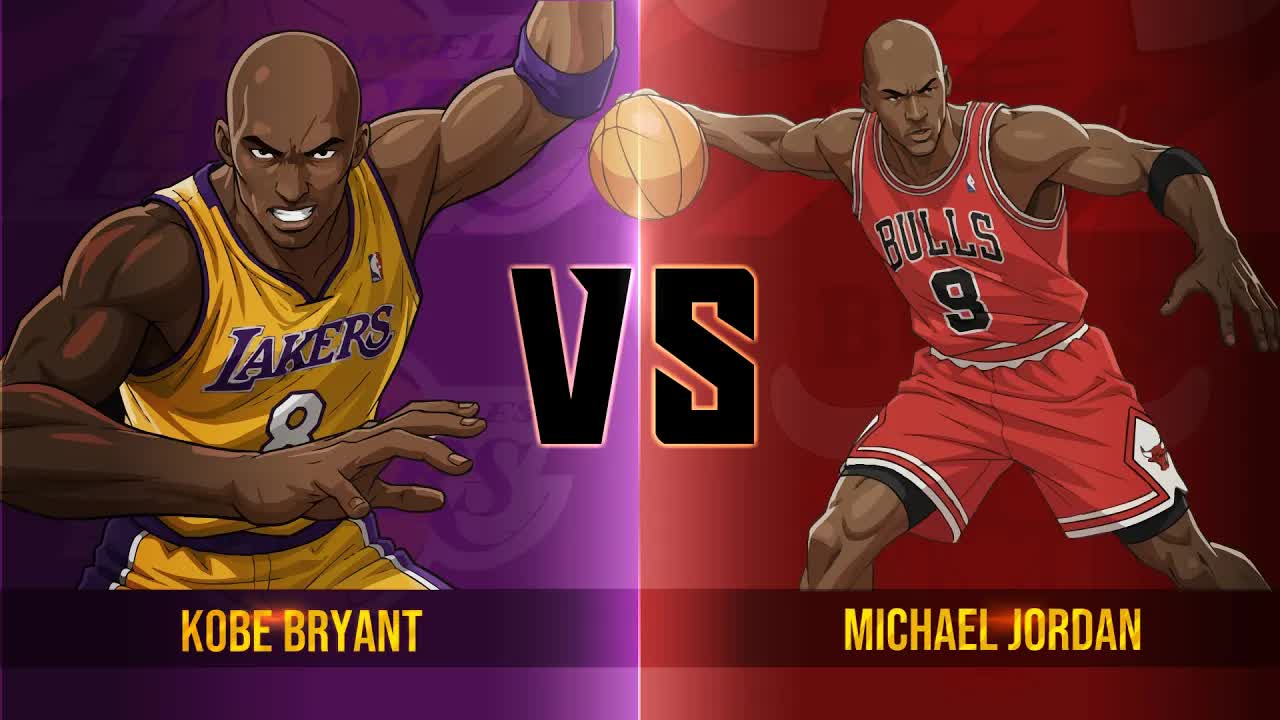 Video thumbnail for heatcheck: kobe bryant vs michael jordan career stats comparison