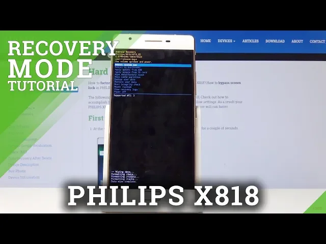 Video thumbnail for Recovery Mode in PHILIPS X818 – How to Open & Use PHILIPS Recovery