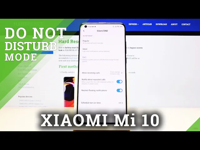 Video thumbnail for How to Enable Do Not Disturb Mode in Xiaomi Mi 10 – Silent Mode