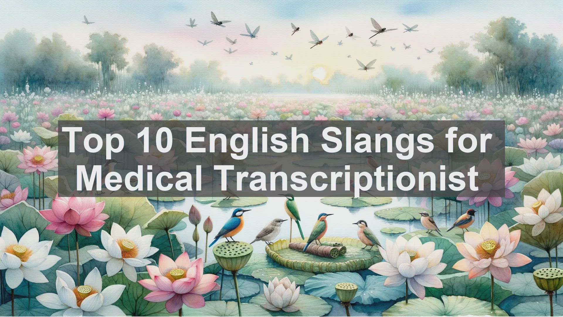 'Video thumbnail for Top 10 English Slangs for Medical Transcriptionist'