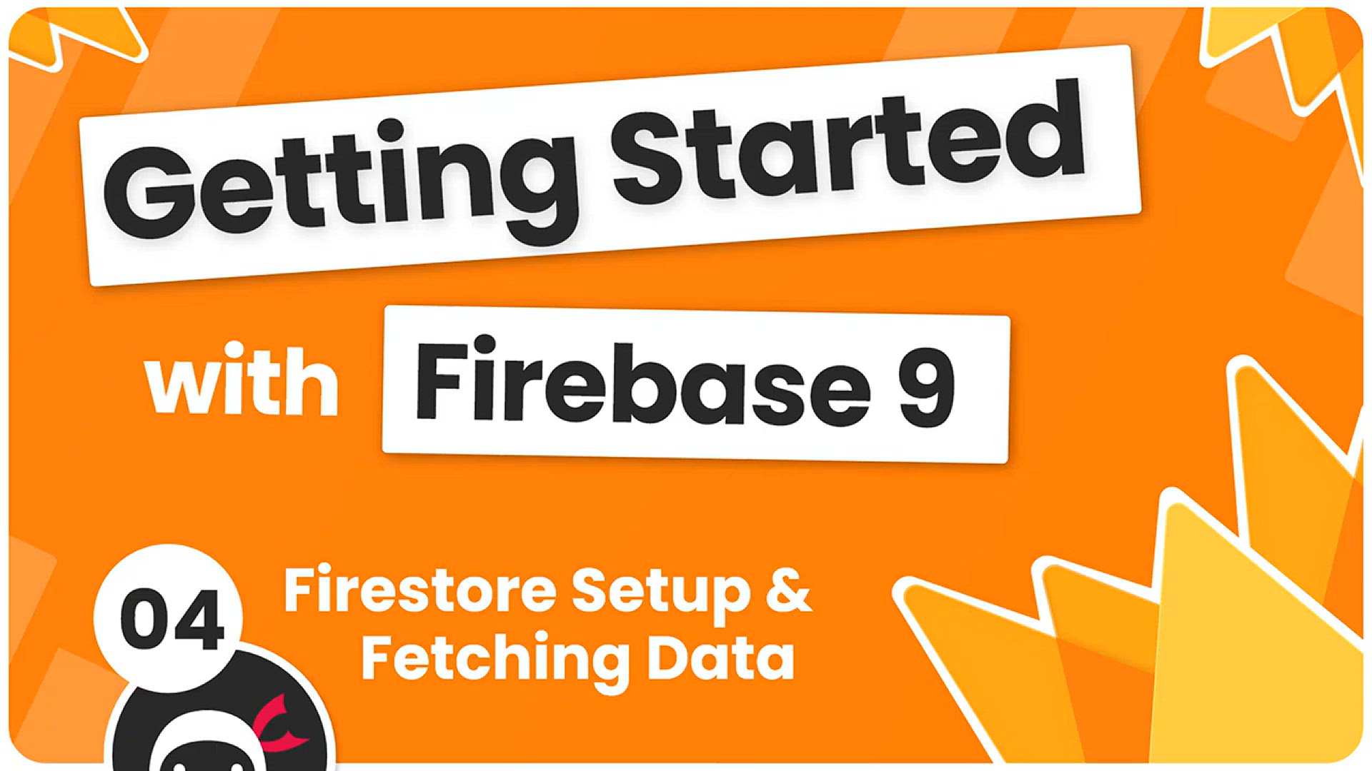 'Video thumbnail for Getting Started with Firebase 9 #4 - Firestore Setup & Fetching Data'