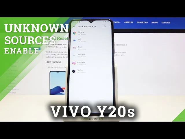 Video thumbnail for How to Allow Unknown Sources on VIVO Y20s – Install Apps From Unknown Sources