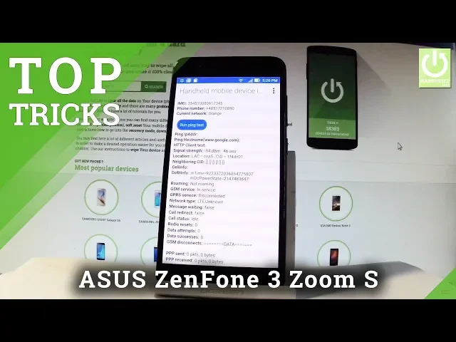 Video thumbnail for Tips & Tricks for ASUS ZenFone 3 Zoom S - Codes / Hidden Menu