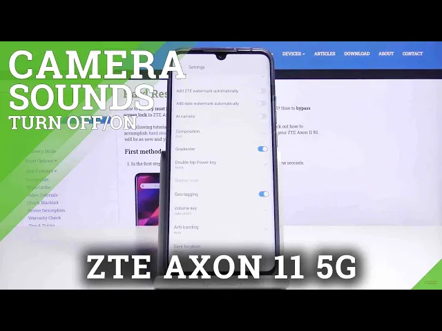 Video thumbnail for How to Turn Off Shutter Sounds in ZTE Axon 11 5G – Mute Camera Sounds