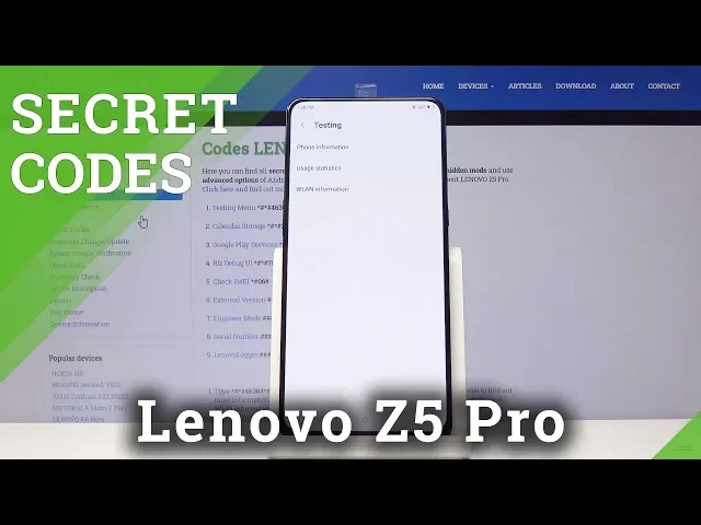 Video thumbnail for Secret Codes Lenovo Z5 Pro