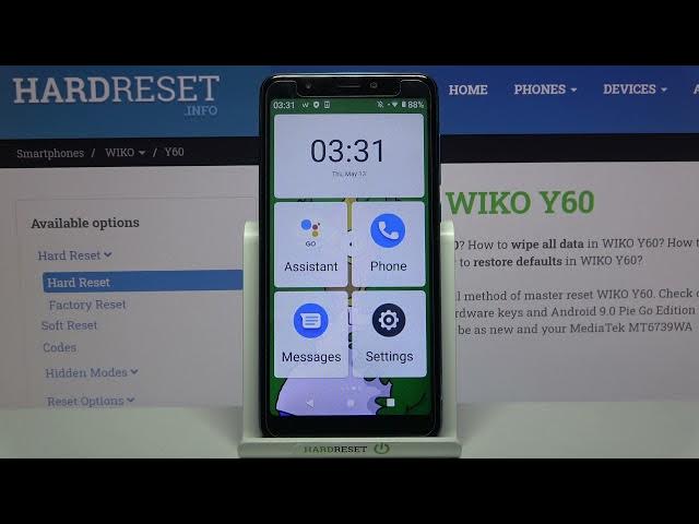 Video thumbnail for WIKO Y60 – Turn On Easy Mode / Manage Accessibility Options