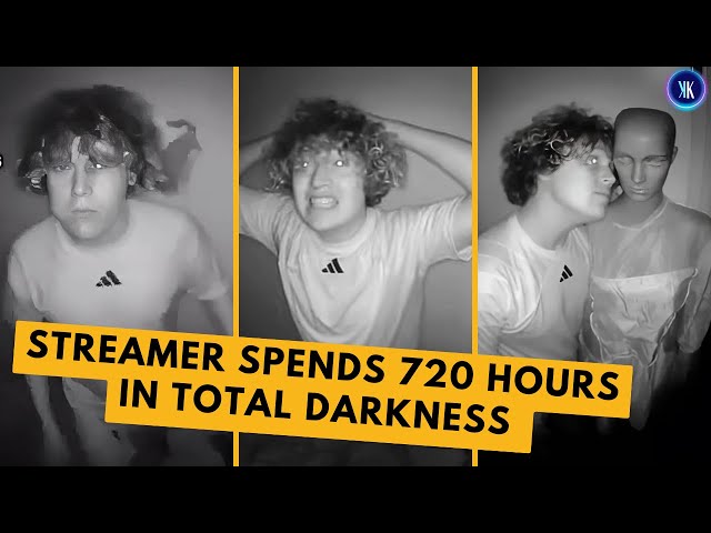 Video thumbnail for Youtuber Starts Hallucinating While Streaming In Total Darkness