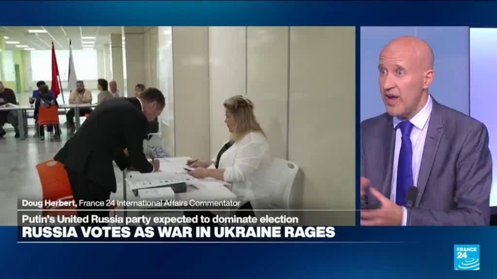 Video thumbnail for Russian elections: 'Even the facade of opposition has gone'