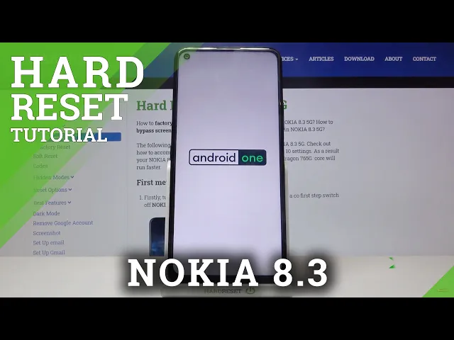 Video thumbnail for How to Factory Reset NOKIA 8.3 – Delete All Content & Customized Settings