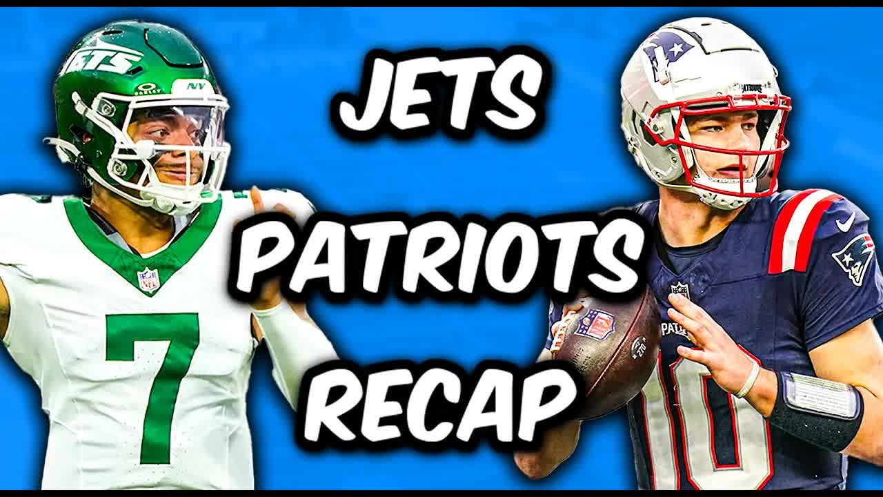 Video thumbnail for Jets Vs Patriots LIVE Recap