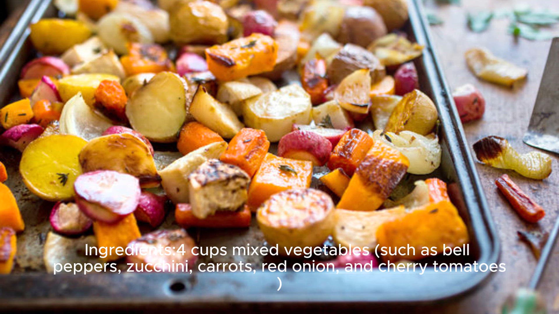Video thumbnail for Oven-Roasted Vegetable recipe