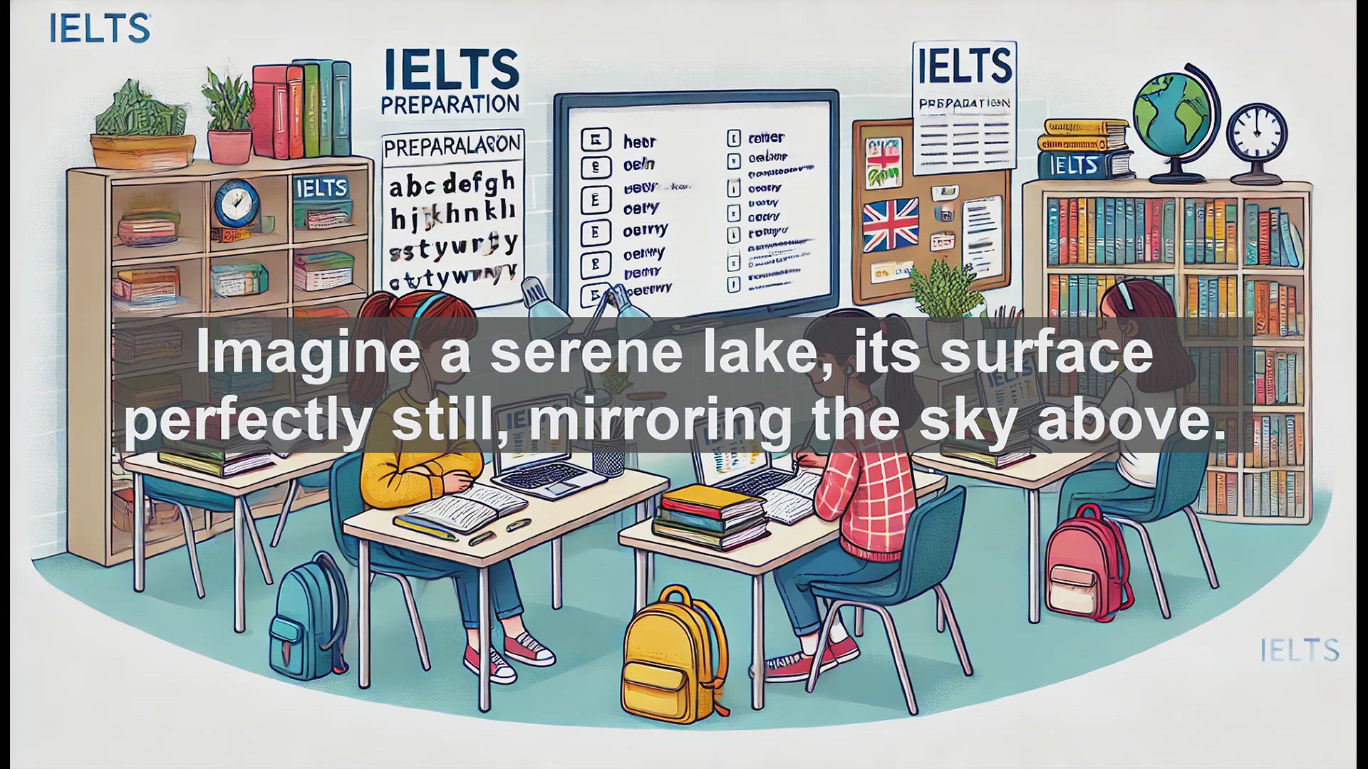 'Video thumbnail for 2500 Must Know IELTS 6.5 Vocabulary - Mastering 'Placid': Boost Your IELTS Vocabulary'