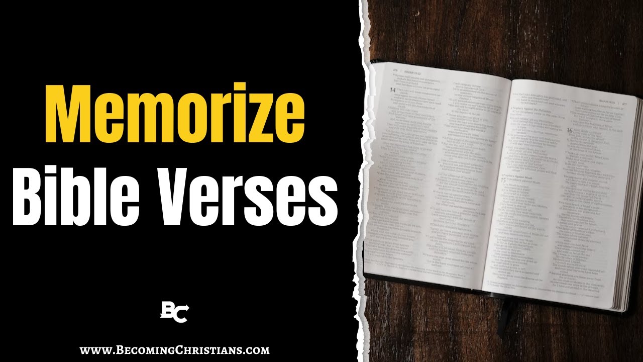 Video thumbnail for Why You Must Memorize Bible Verses