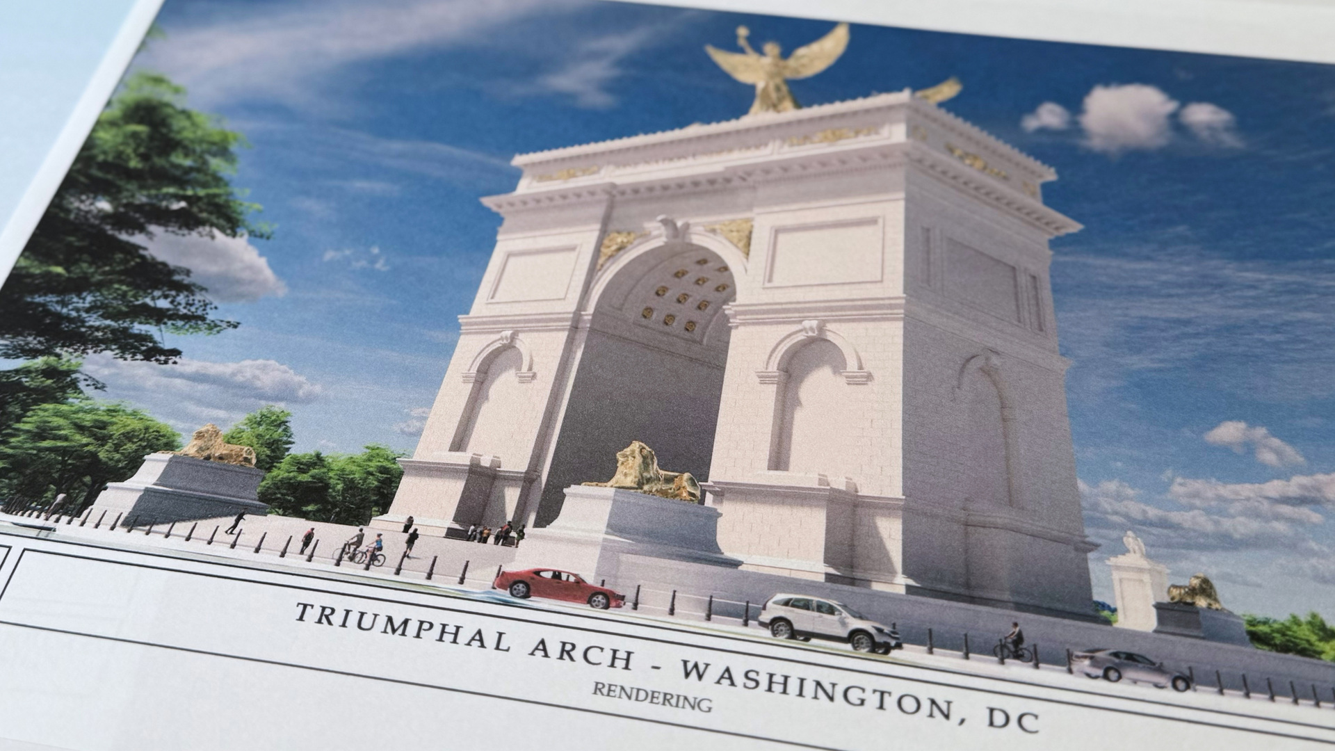 Video thumbnail for Trump plans 250-foot ‘Triumphal Arch’ to mark 250 years of US independence