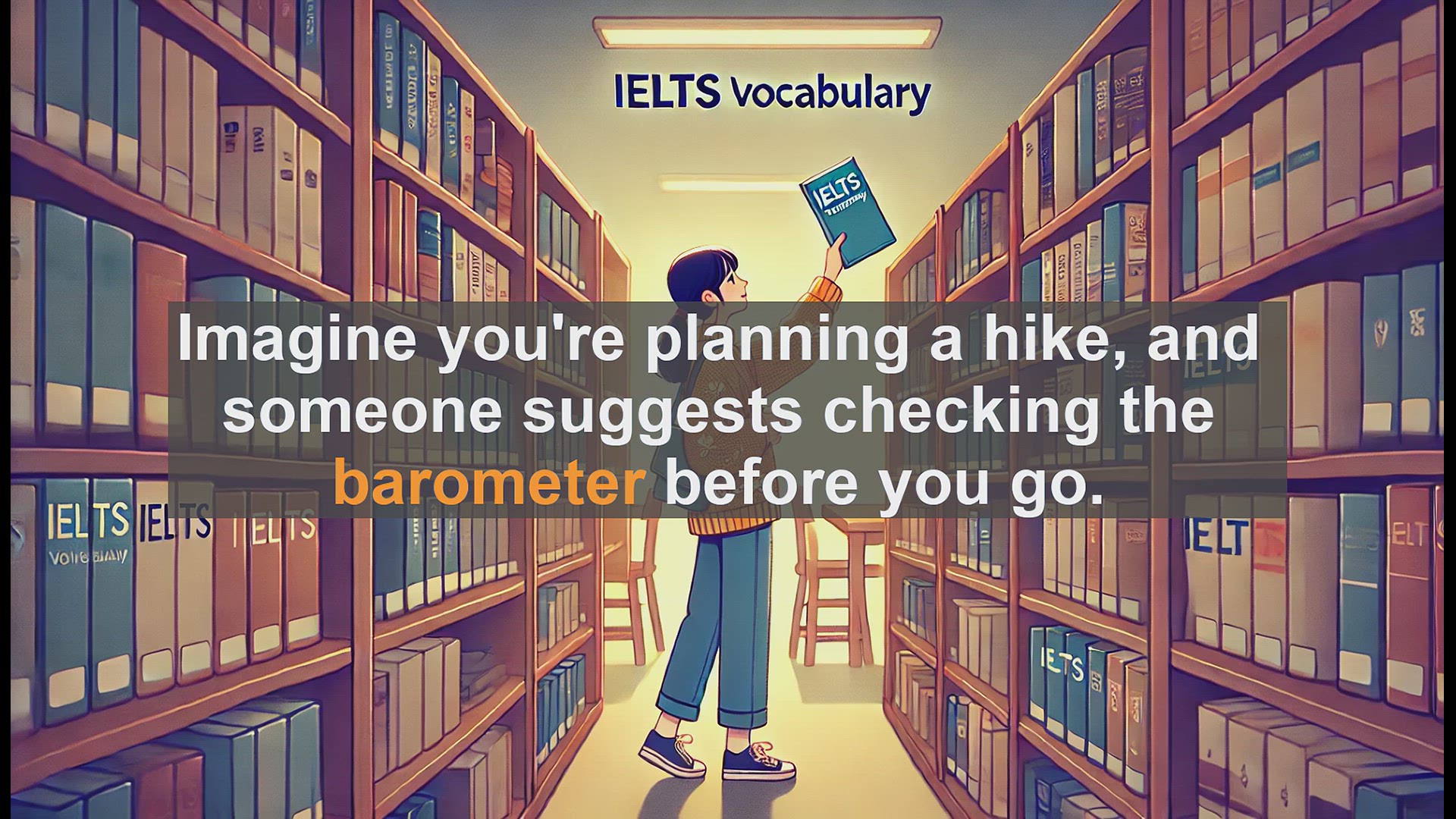 'Video thumbnail for 2500 Must Know IELTS 6.5 Vocabulary - What Is a Barometer? More Than Just a Weather Tool'