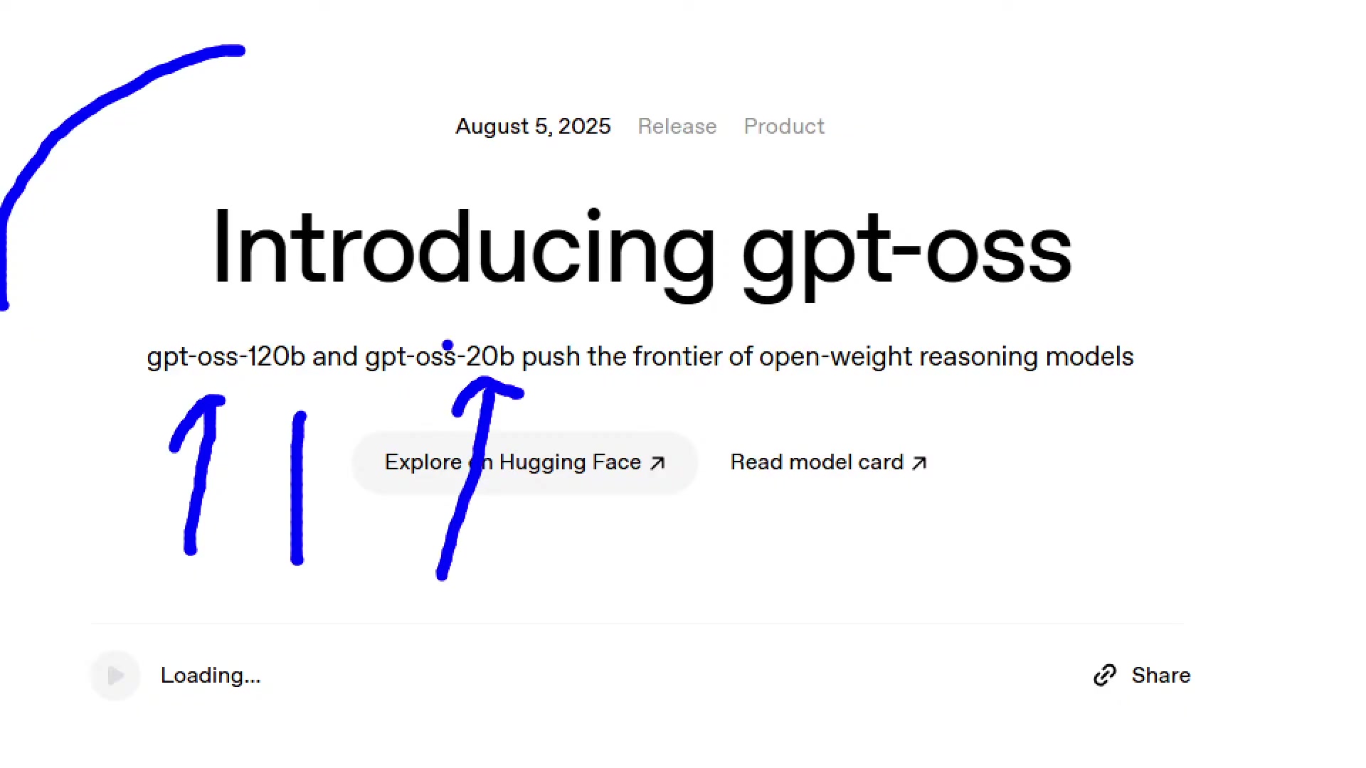 'Video thumbnail for OpenAI Just Released GPT‑OSS – A Free Open Source Model That DESTROYS Claude & Gemini, Runs Locally!'