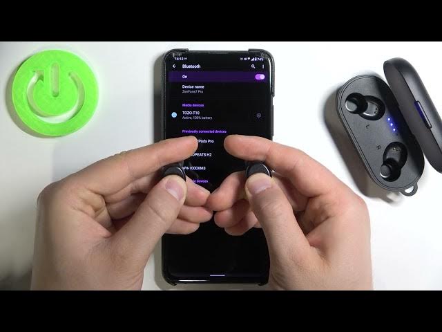 Video thumbnail for How to Power On / Off Tozo T10?