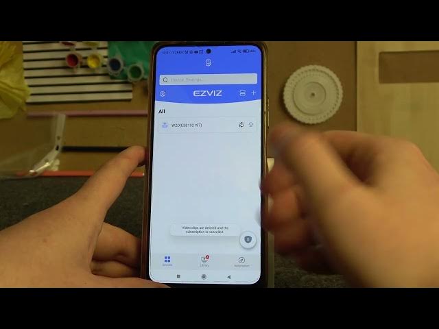 Video thumbnail for How To Delete Cameras From The App EZVIZ Camera HUB