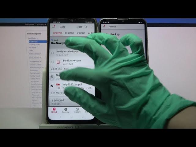 Video thumbnail for How to Move Data from OPPO Device to MOTOROLA Moto G8 Power Lite – Send Anywhere App