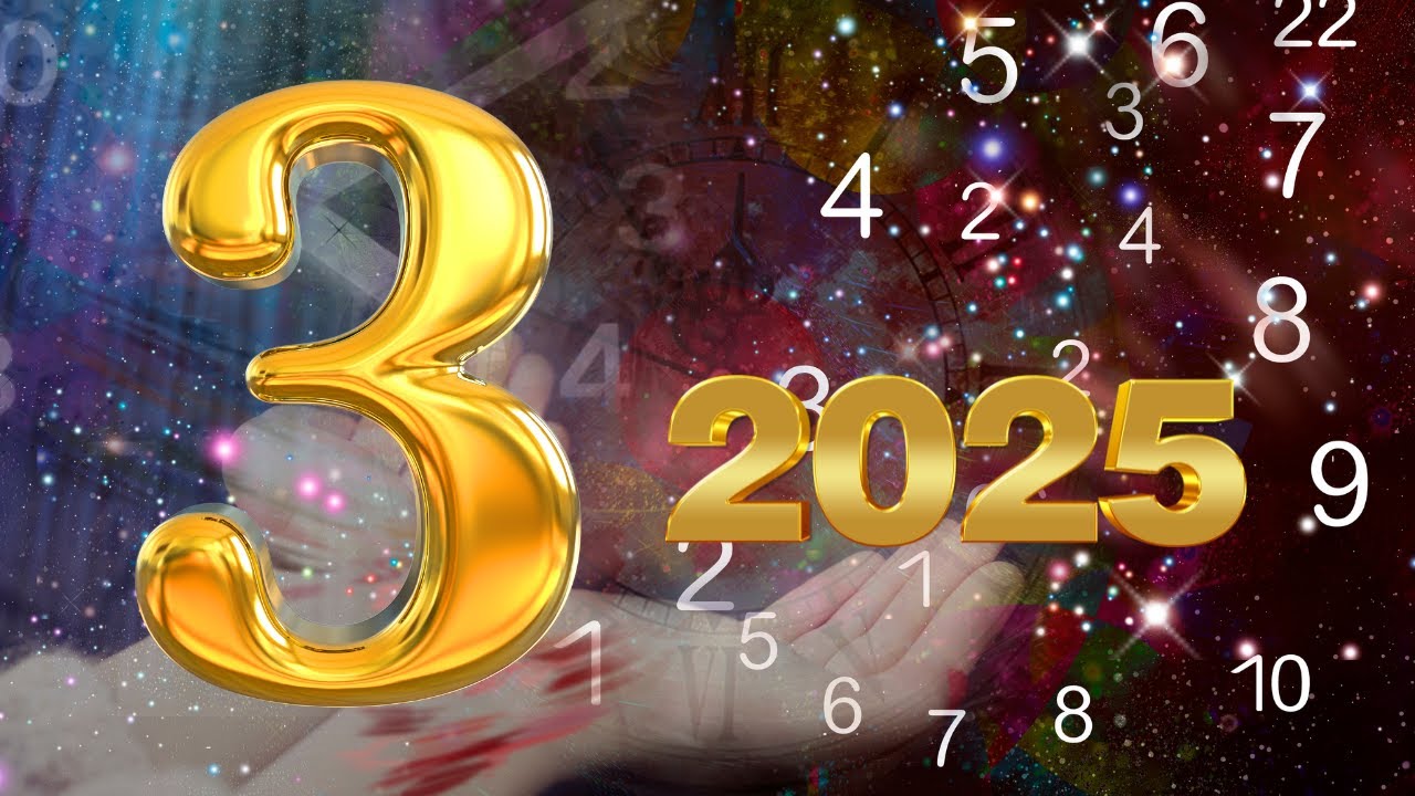 'Video thumbnail for Number 3 numerology 2025: Video blog'