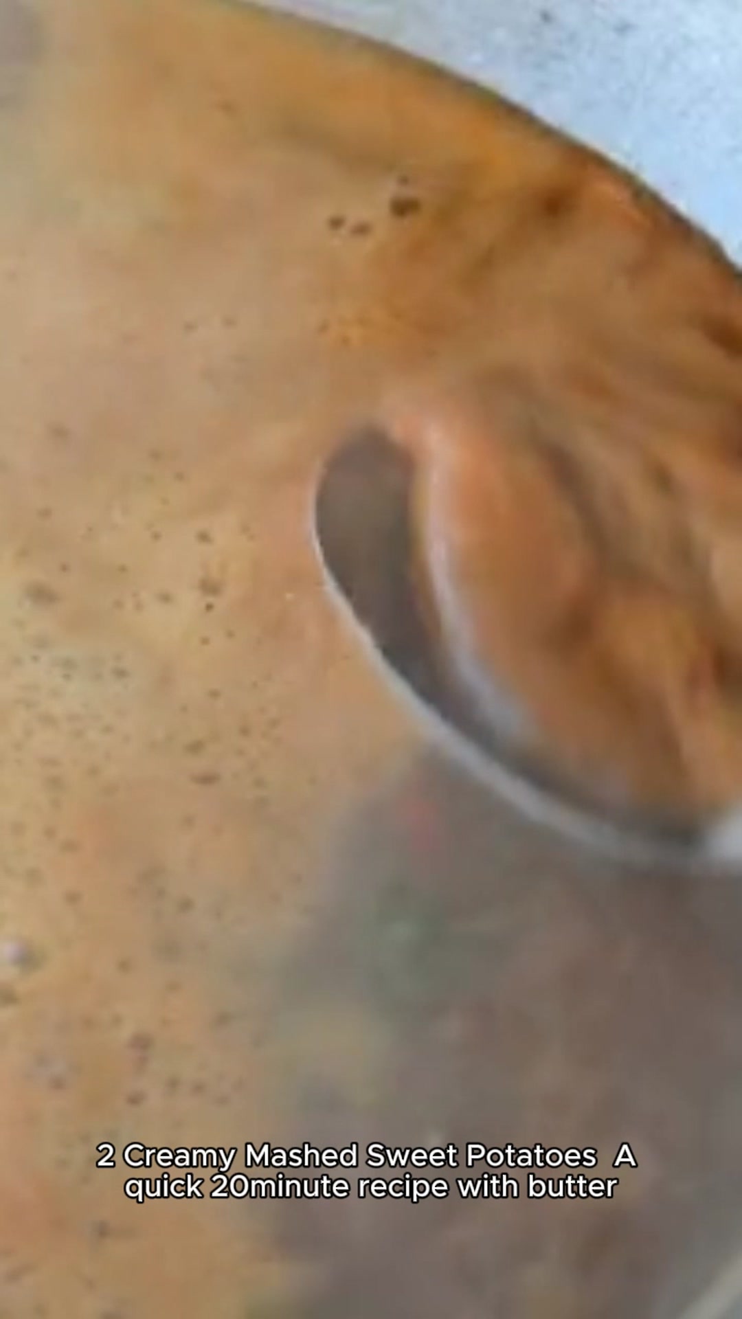 Video thumbnail for mashed sweet potatoes recipe