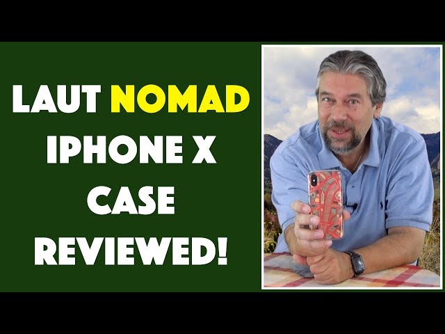 Video thumbnail for The LAUT "Nomad" iPhone X Case - REVIEWED