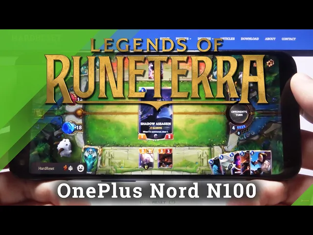 Video thumbnail for Legends of Runeterra Gameplay on OnePlus Nord N100 – Gaming Abilities