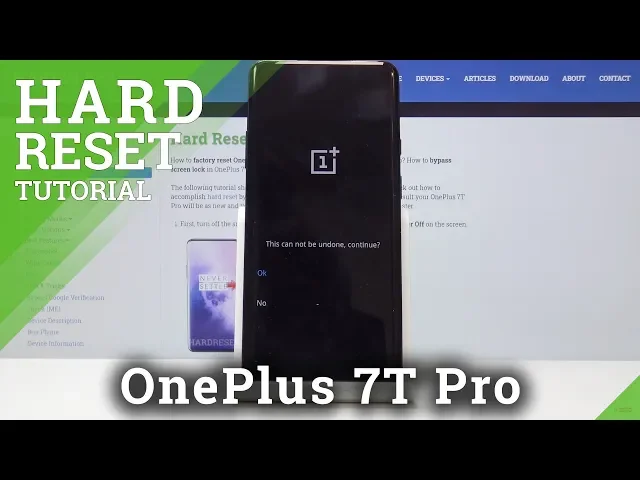 Video thumbnail for Hard Reset OnePlus 7T Pro - Remove Screen Lock Tutorial