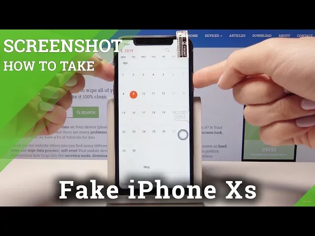 Video thumbnail for How to Take Screenshot in Fake iPhone Xs - Capture Screen