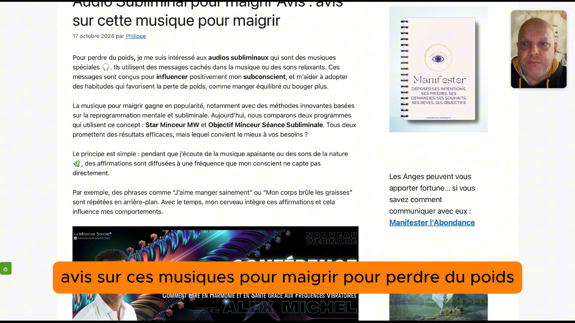 Video thumbnail for musique pour maigrir avis