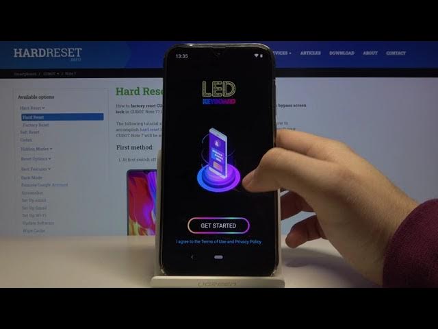 Video thumbnail for How to Download LED Keyboard on Cubot Note 7 – Apply Light Keyboard App