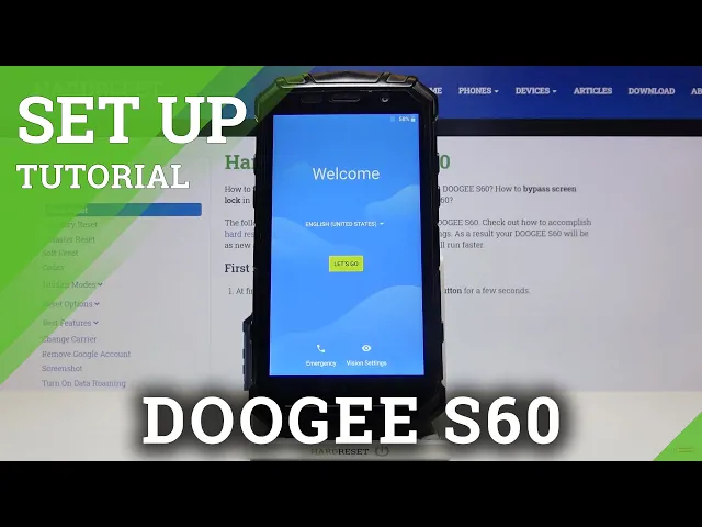 Video thumbnail for How to Set Up DOOGEE S60 – Initialization Setup Process