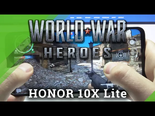 Video thumbnail for Honor 10X Lite - World War Heroes Game Review