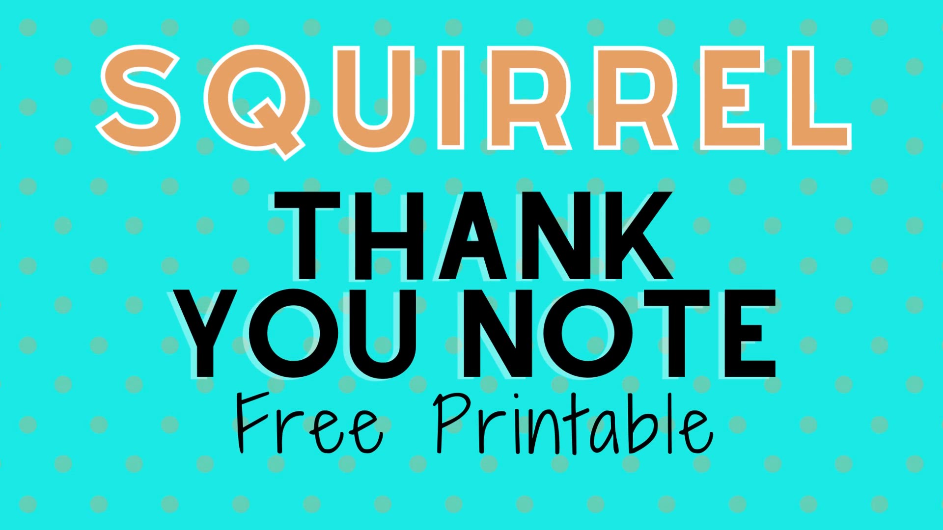 'Video thumbnail for woodland thank you humix video'
