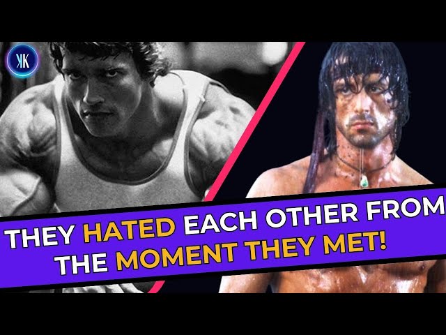 Video thumbnail for Friends On Screen, Enemies In Real Life: Arnold Schwarzenegger and Sylvester Stallone