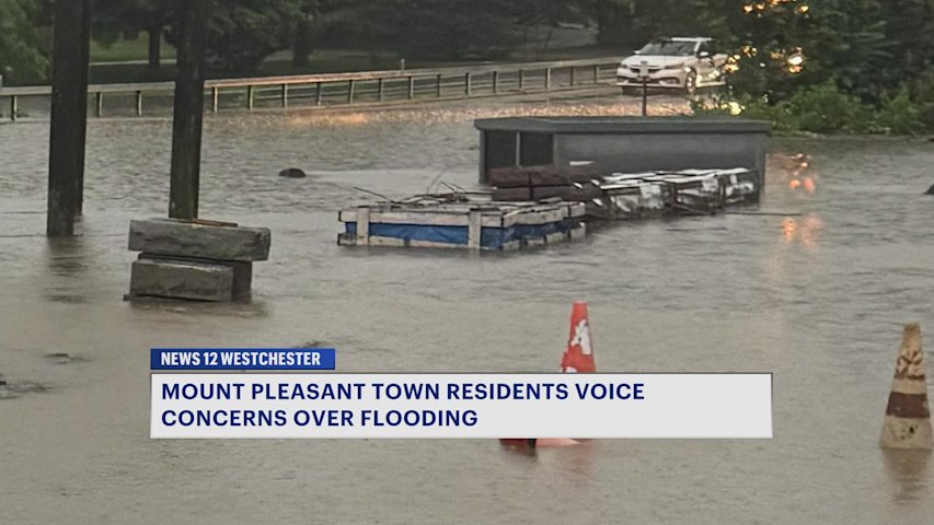 Video thumbnail for Drivers, businesses raise concerns over flooding on Taconic State Parkway