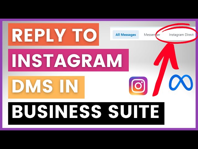 Video thumbnail for How To Reply To Instagram DMs Using Meta Business Suite? [in 2025]