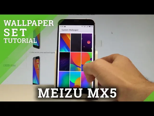 Video thumbnail for How to Change Wallpaper on MEIZU MX5 - Set Up Wallpaper |HardReset.Info