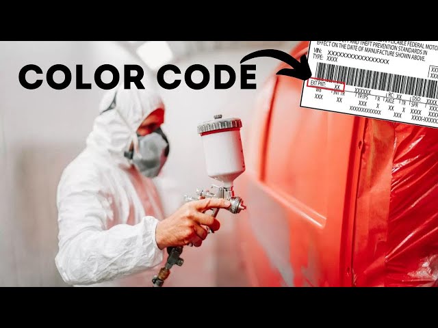 Video thumbnail for What’s the COLOR CODE / PAINT CODE in your car? Where to find it?