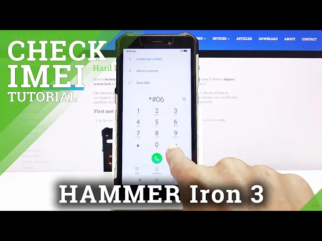 Video thumbnail for How to Locate IMEI and Serial Number in Hammer Iron 3 - Check Detailed Info
