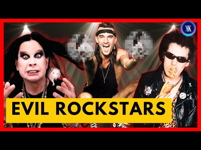 Video thumbnail for Death, Destruction and Darkness: These Famous Rockstars Were Completely EVIL