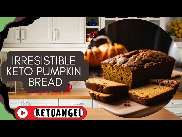 'Video thumbnail for Irresistible Keto Pumpkin Bread: A Guilt-Free Treat for Fall Lovers'