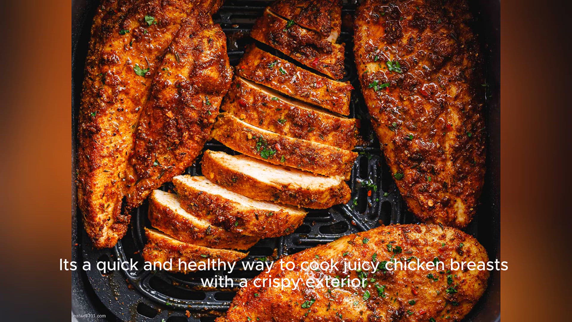 Video thumbnail for air fryer chicken breast recipe