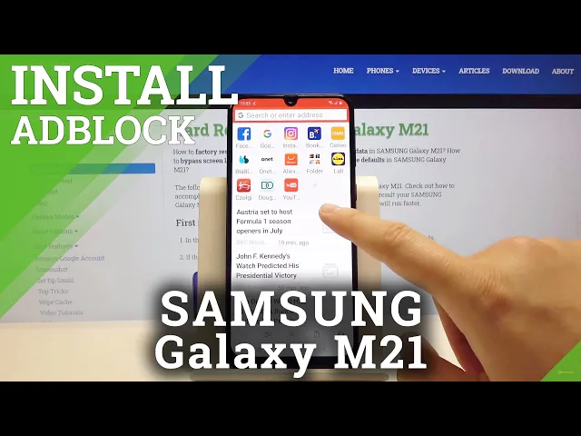 Video thumbnail for How to Install Ad Block in SAMSUNG Galaxy M21 – Block Advertisements