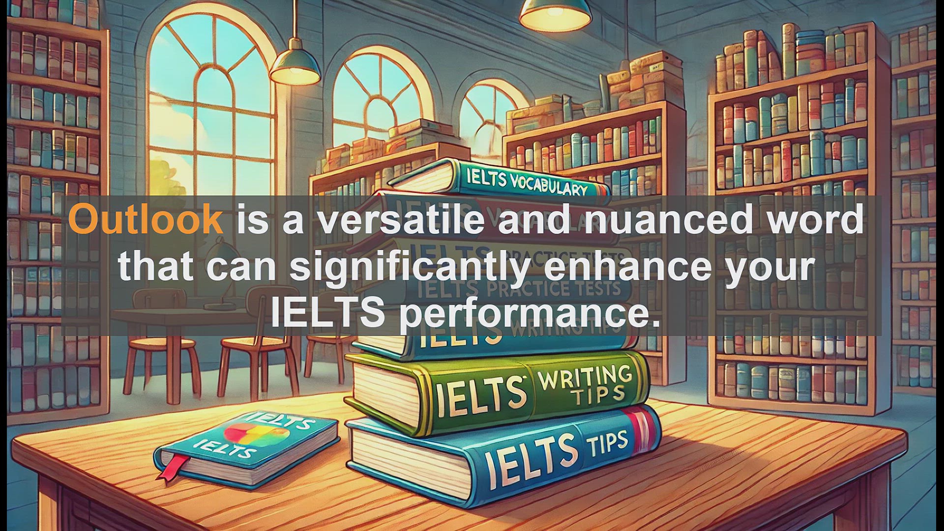 'Video thumbnail for 5000 Must Know IELTS 8.0 Vocabulary - Mastering 'Outlook' for IELTS Success'