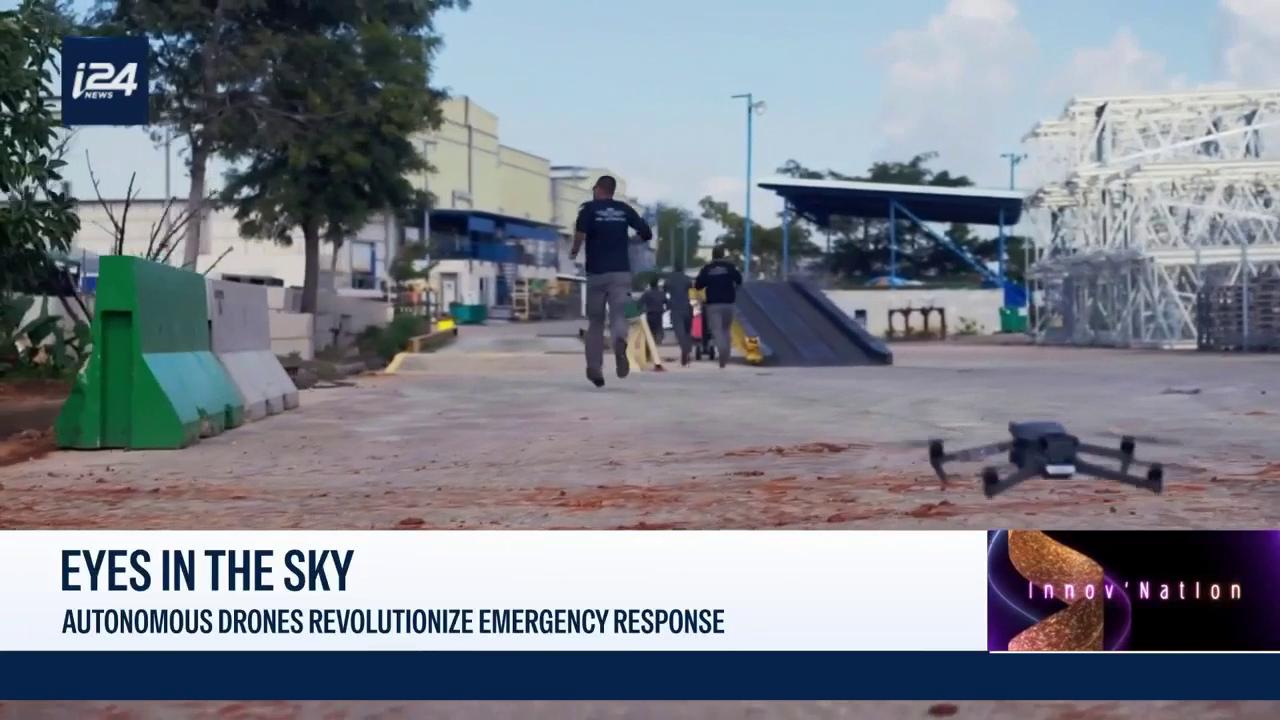 Video thumbnail for Autonomous drones revolutionize emergency response