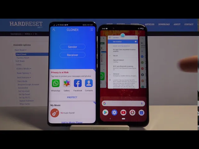 Video thumbnail for CLONEit: How to Transfer Data from Nokia 8.1 to Android Phone
