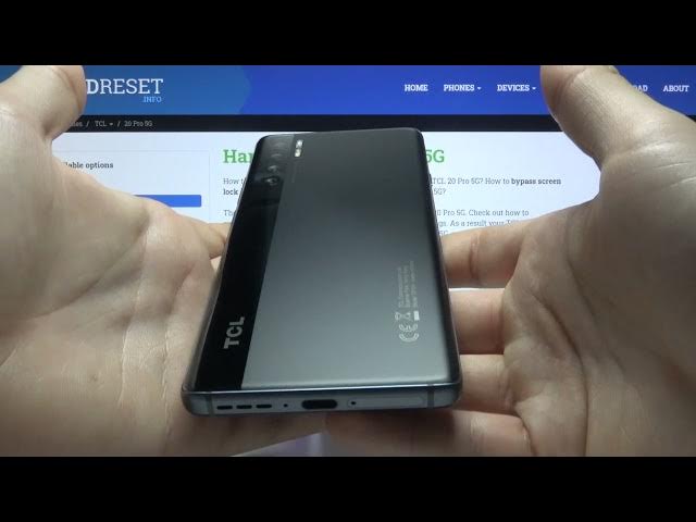 Video thumbnail for TCL 20 Pro 5G Black Colour Presentation – Back Cover Colour Presentation