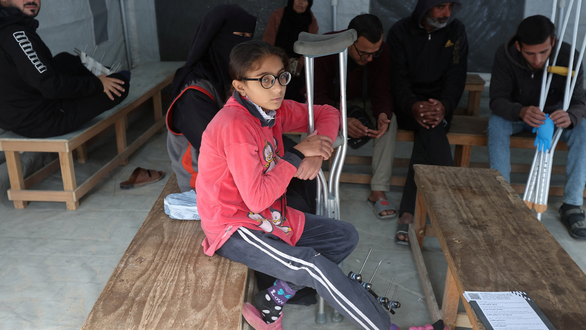 Video thumbnail for Israel’s NGO ban forces dozens of aid groups to suspend work in Gaza